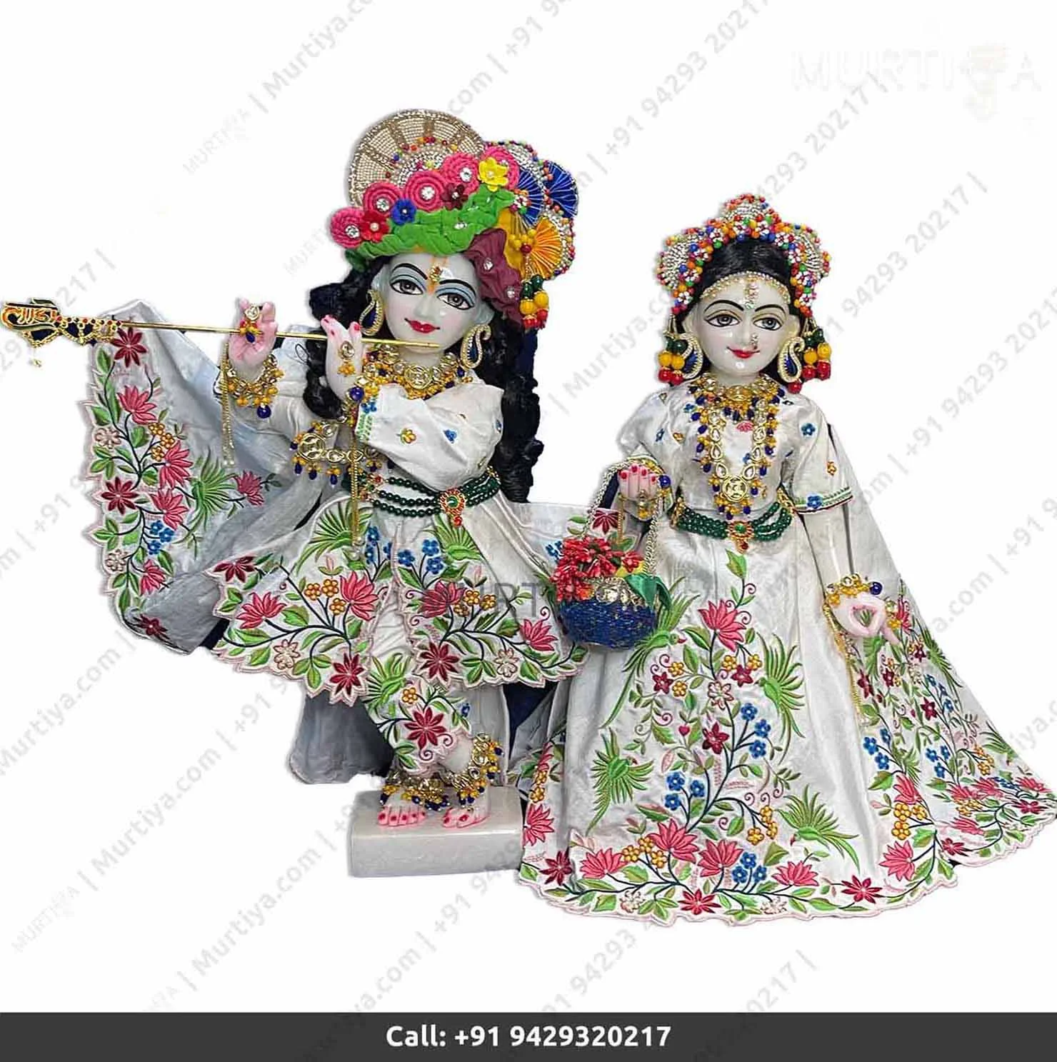 Dress for clearance krishna idol